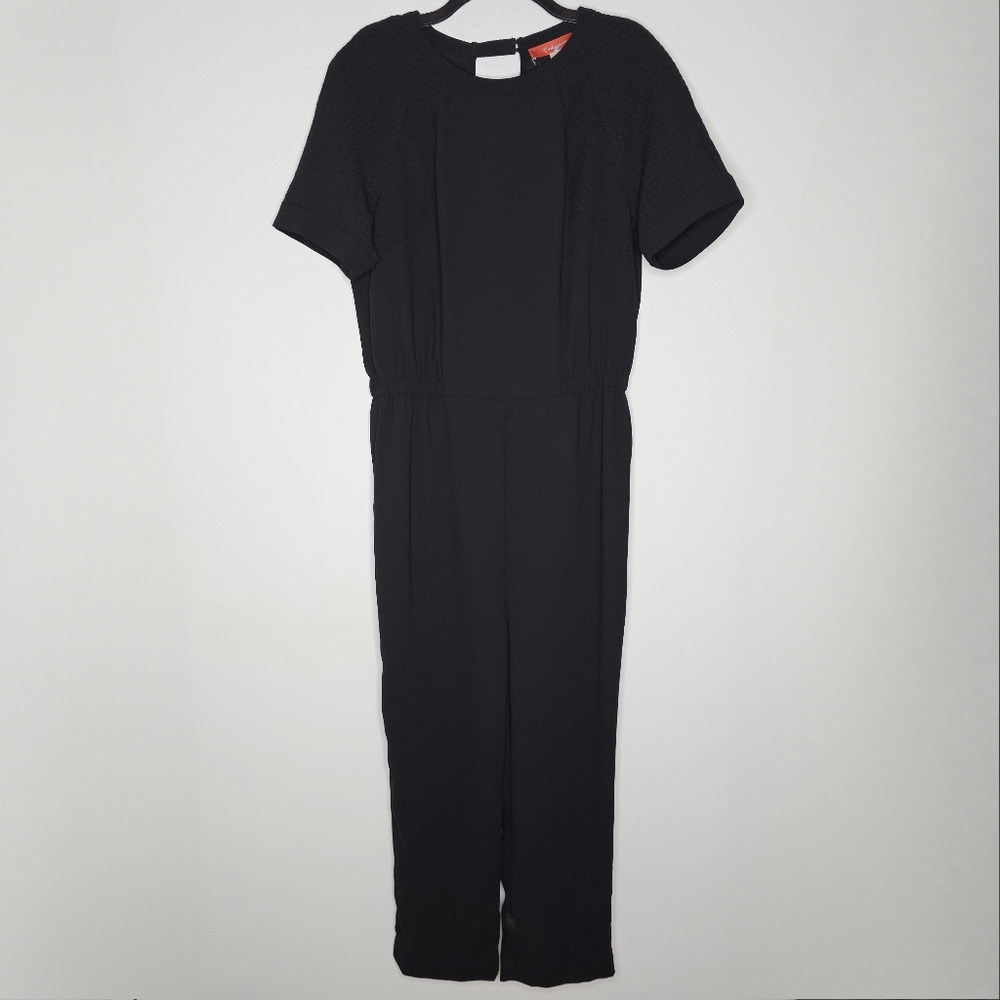 NWT Cartonnier Women's Black/Anthropologie Jumpsuit Size Large